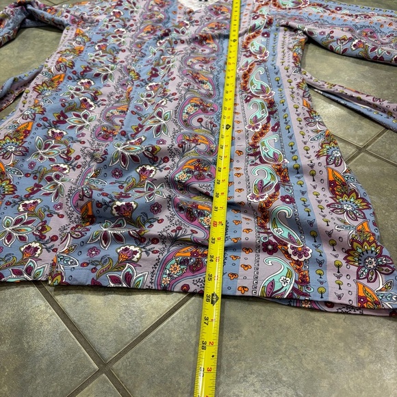 Vera Bradley Womens Plush Robe Size S/M Colorful Paisley Comfy Cozy Loungewear - Picture 9 of 9